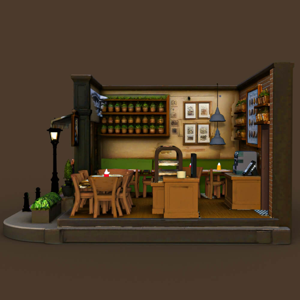 NGP Bakery Props &amp 5 Poses G8F Daz Content