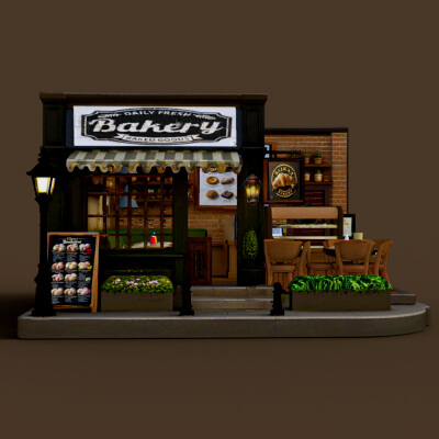 NGP Bakery Props & 5 Poses G8F