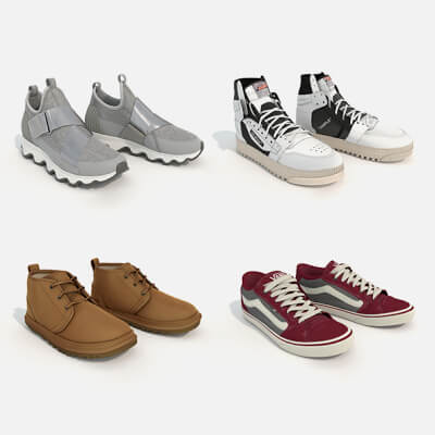 Casual and Sporty Footwear Collection