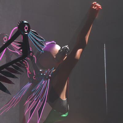 Caged Bird Longing for Freedom 3D Wallpaper