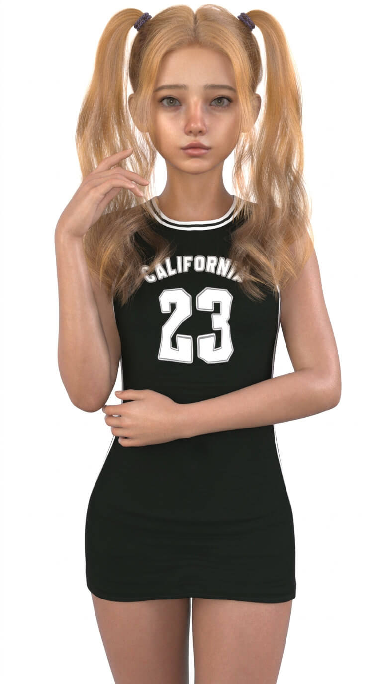 Meuza for Genesis 9 Female Daz Content