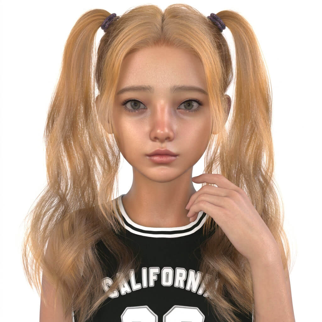 Meuza for Genesis 9 Female Daz Content