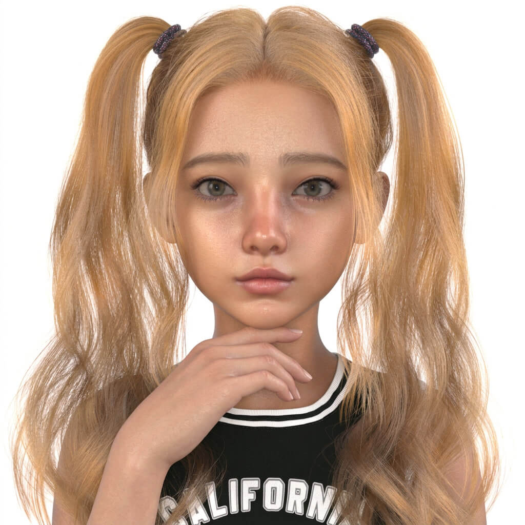 Meuza for Genesis 9 Female Daz Content
