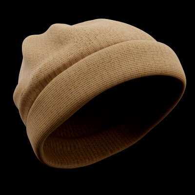 Brown Beanie Hat