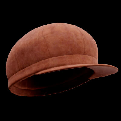 Brown Newsboy Cap