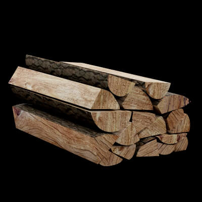Pile of Campfire Logs