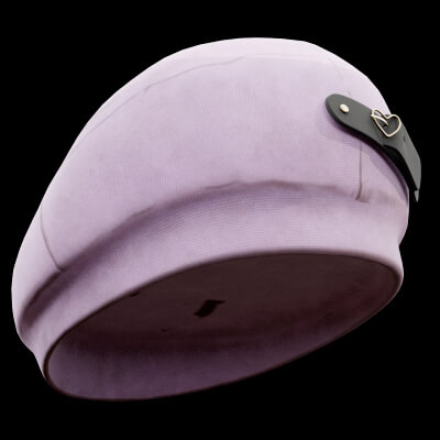 Pink Flat Hat