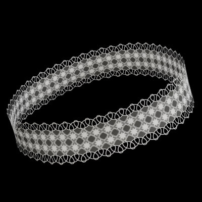 White Collar Necklace