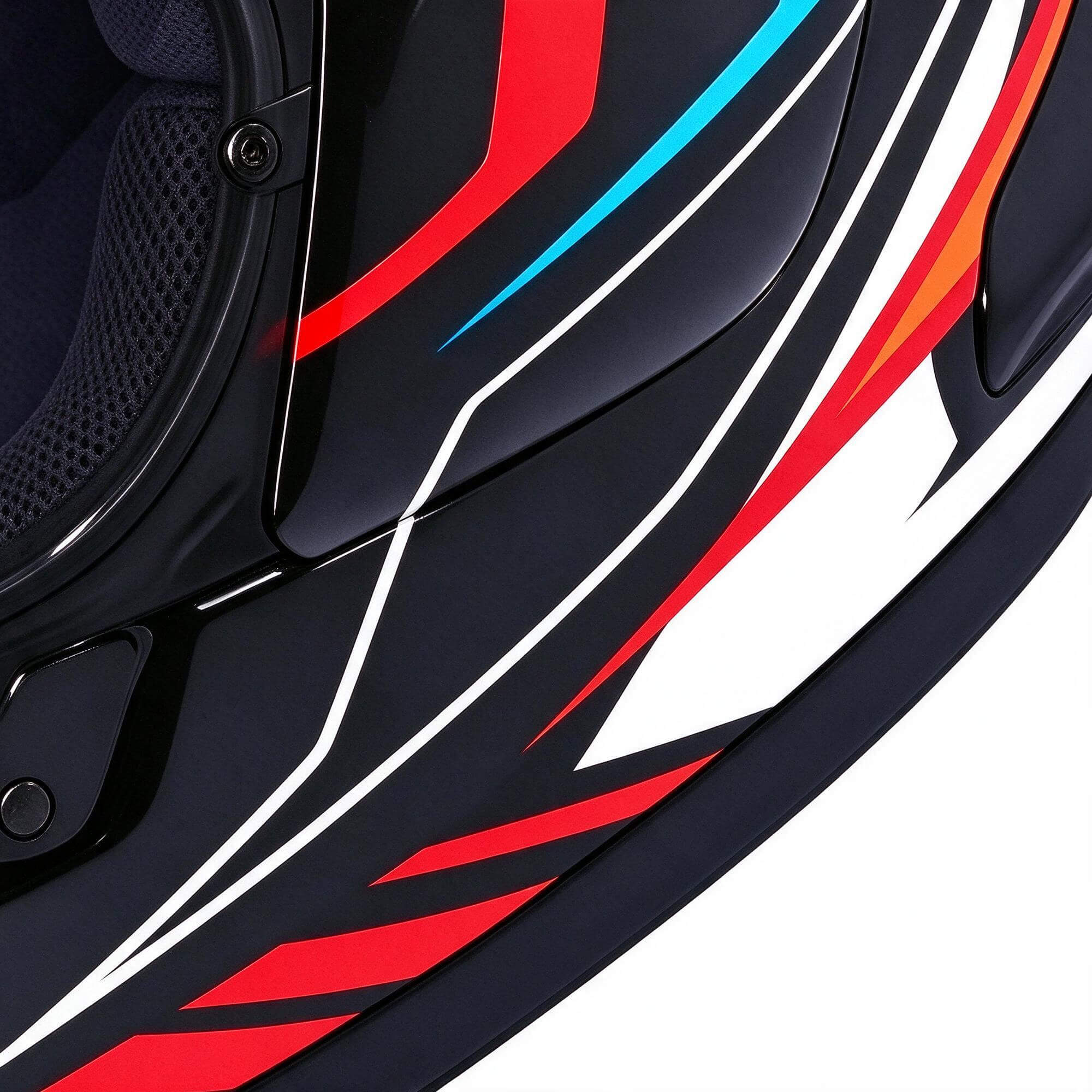 Arai Racing Full Face Motorcycle Helmet 3d Model 3D Model