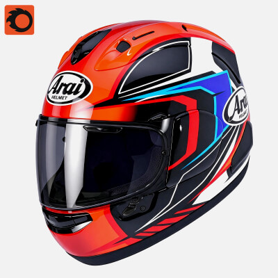 Arai Racing Full Face Motorcycle Helmet 3d Model