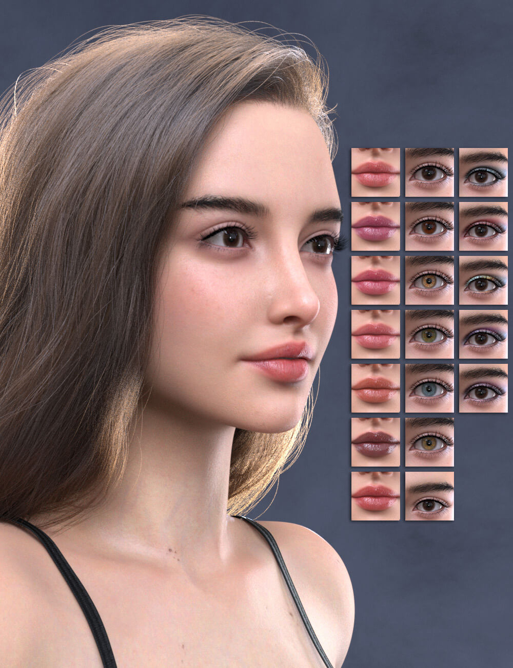 NOV Lisa for Genesis 9 Daz Content