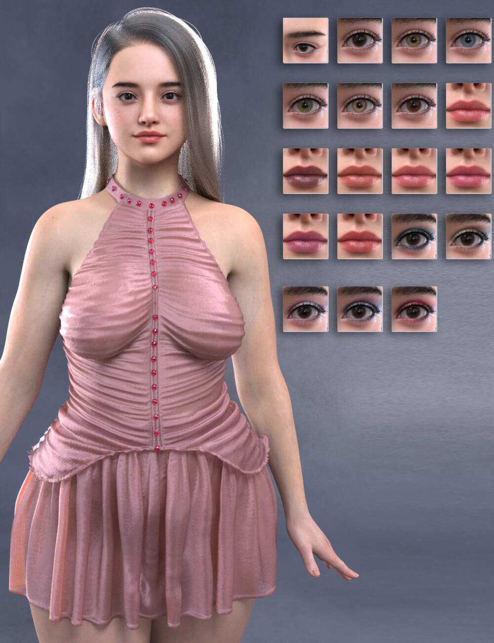 NOV Ryza for Genesis 9 Daz Content