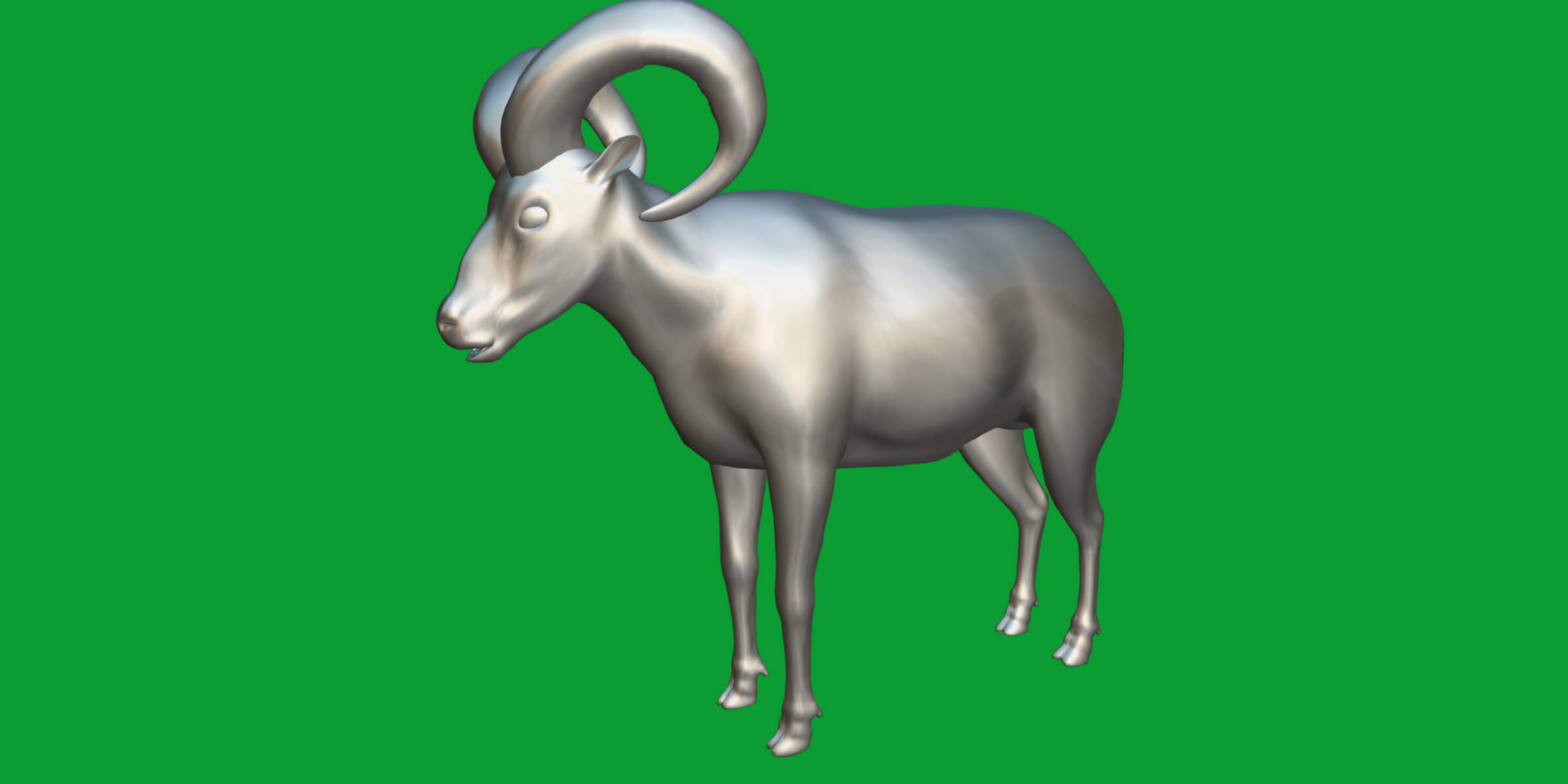 Dall Sheep Thinhorn Wild Sheep 3D Model