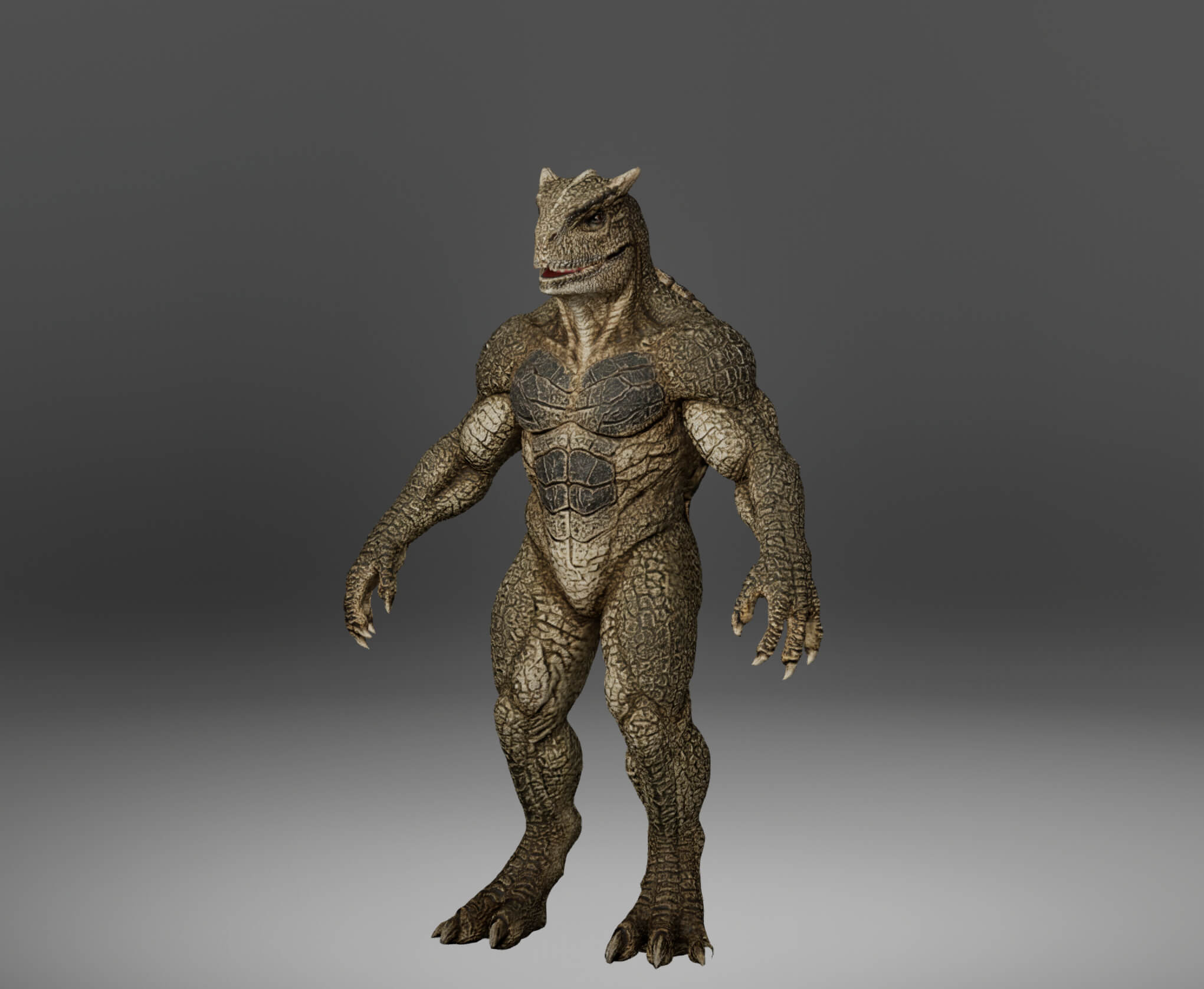 Dinosaur Metahuman Character 3D Model