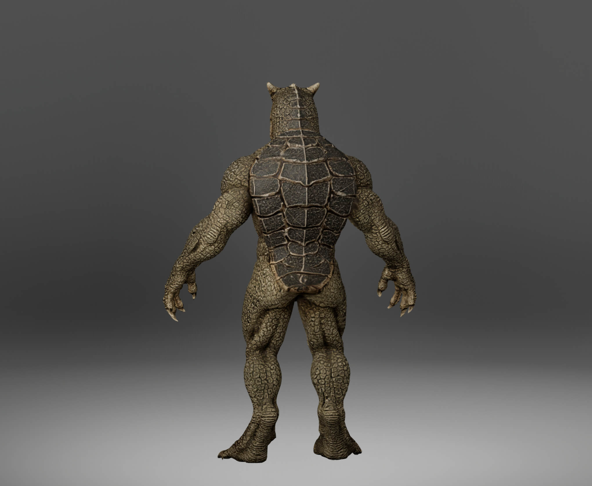 Dinosaur Metahuman Character 3D Model