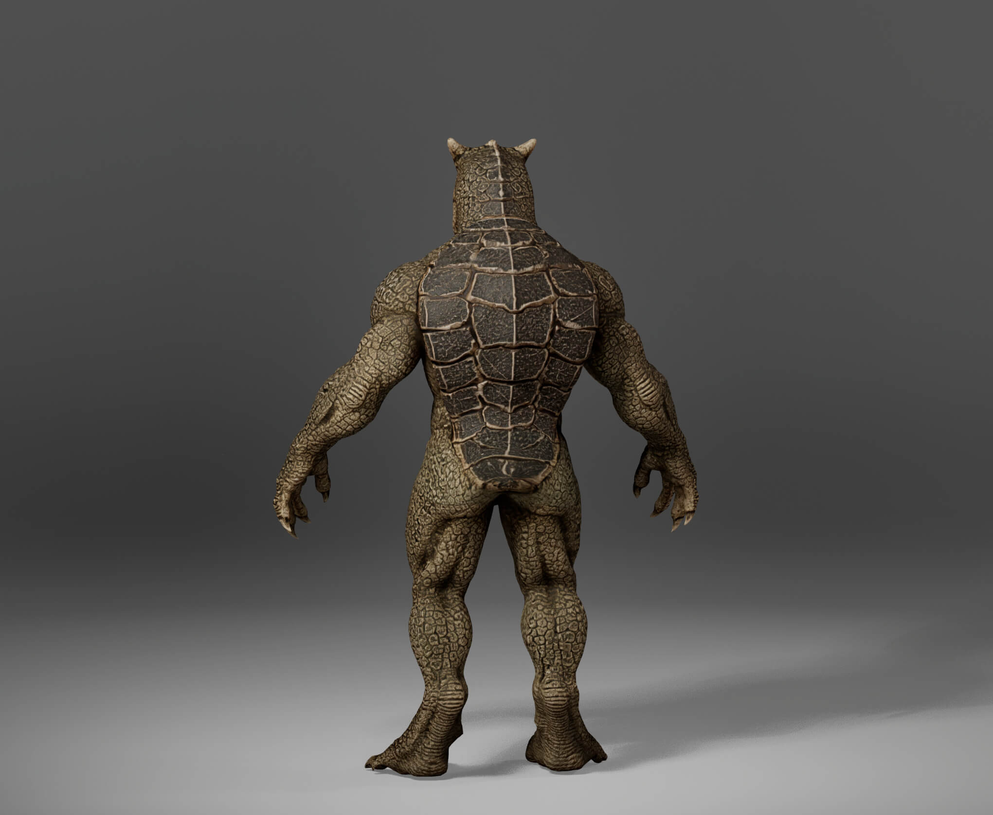 Dinosaur Metahuman Character 3D Model