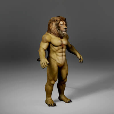 Lion Metahuman Character