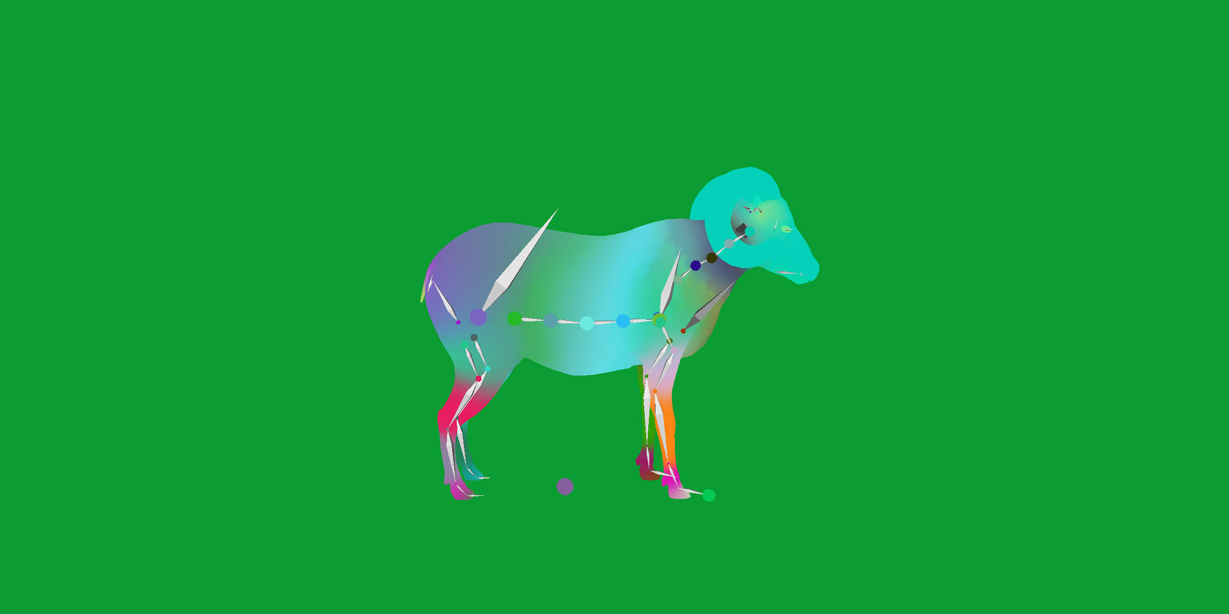 Texas Dall Sheep 3D Model