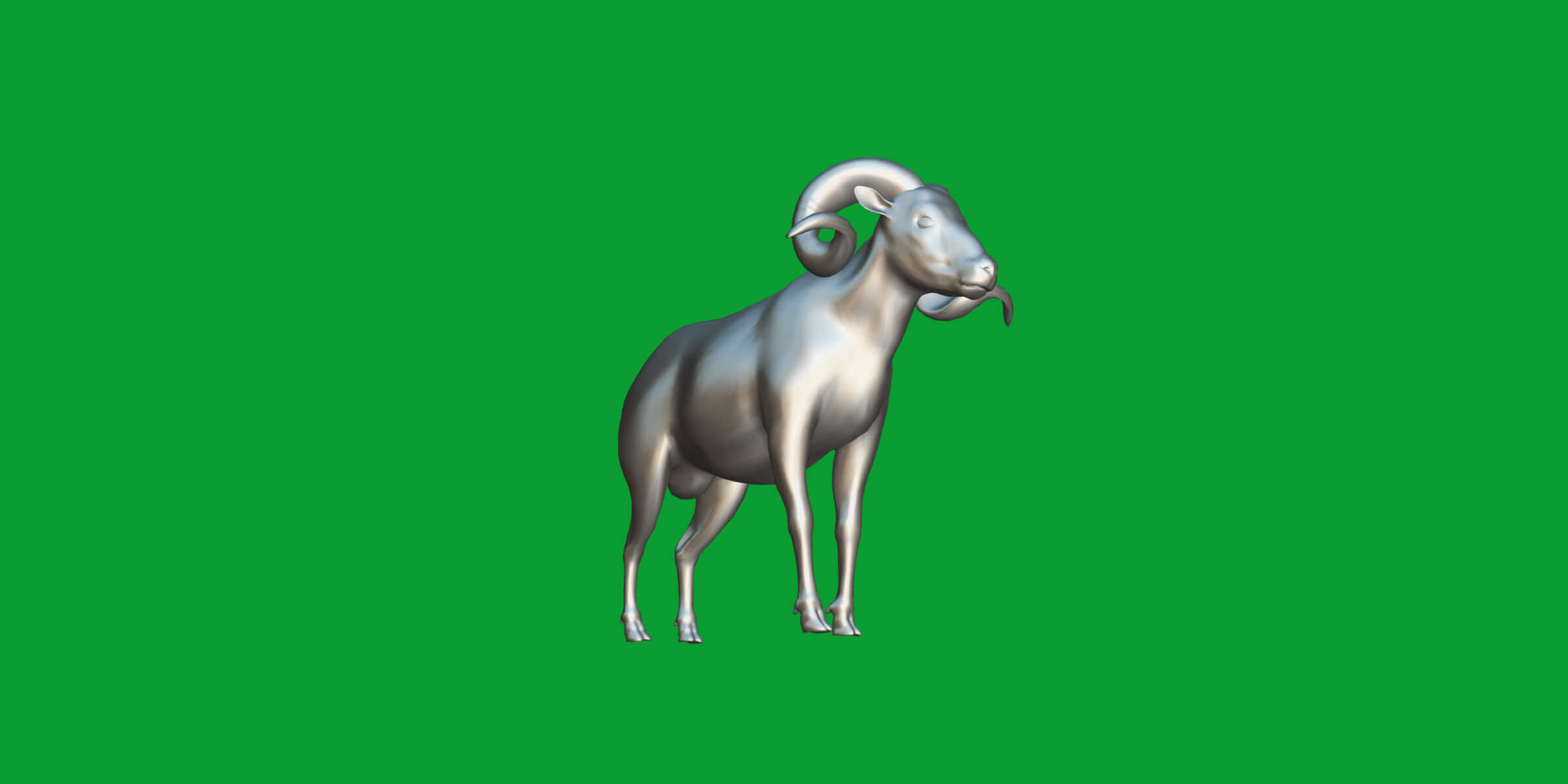 Texas Dall Sheep 3D Model