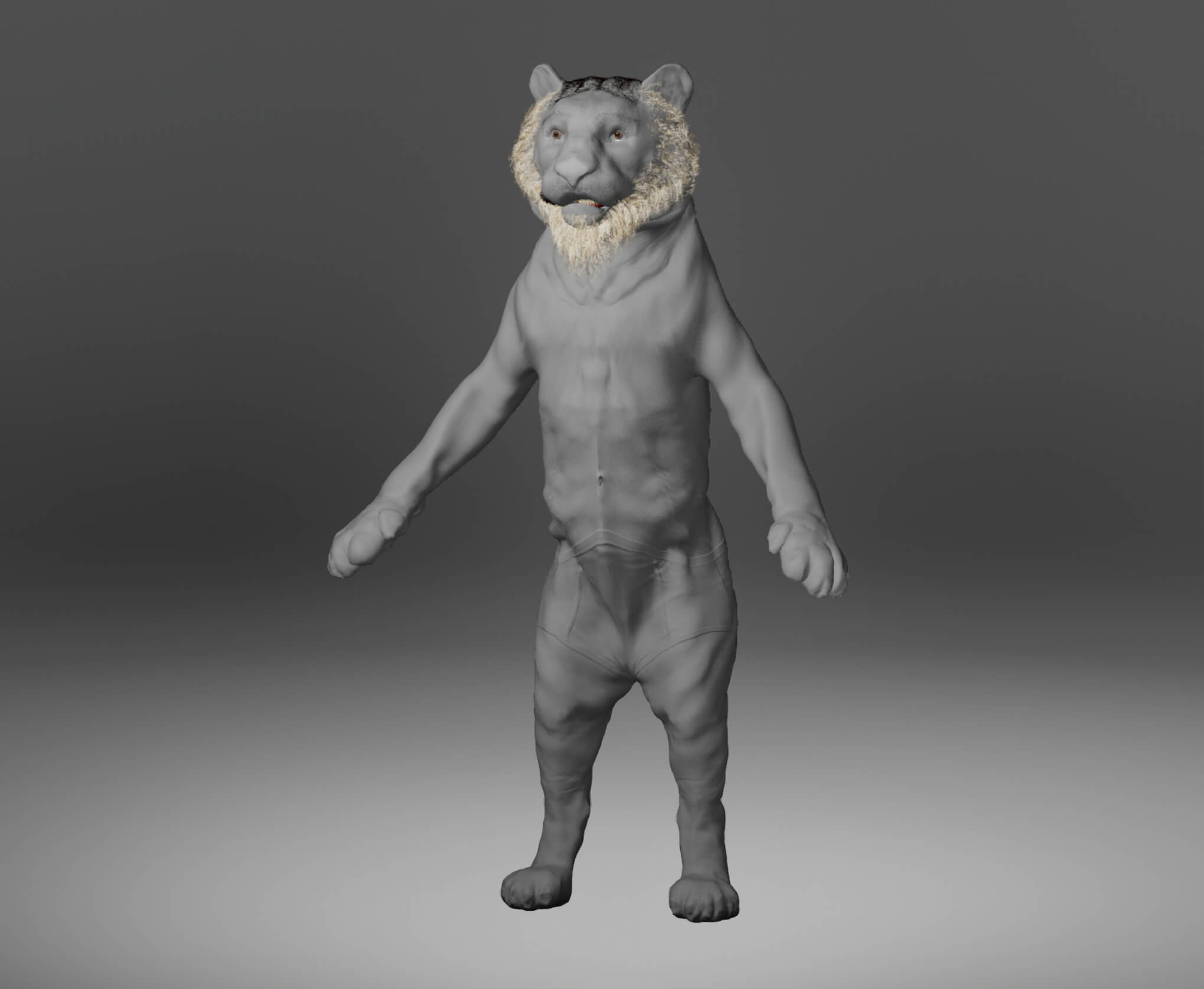 Tiger Metahuman Character 3D Model