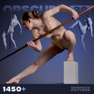 Combat Grace: 1450+ Dynamic Female Poses