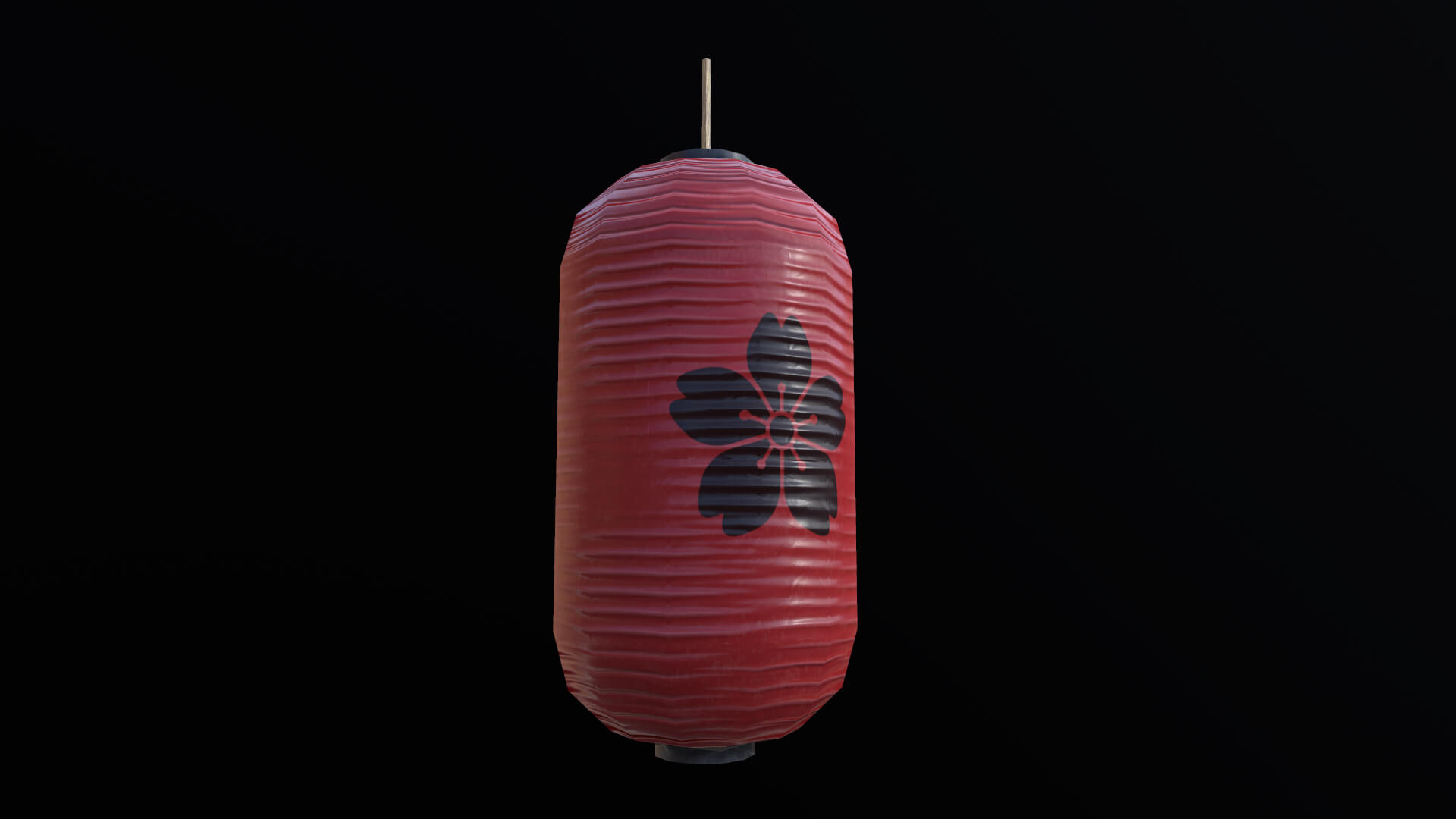 Lantern Paper Hanging 3D Model