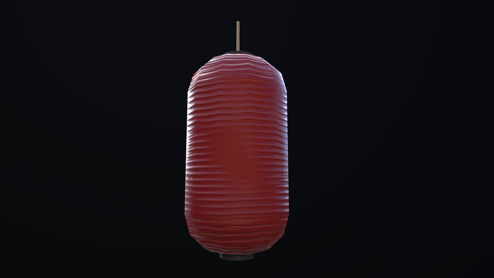 Lantern Paper Hanging 3D Model