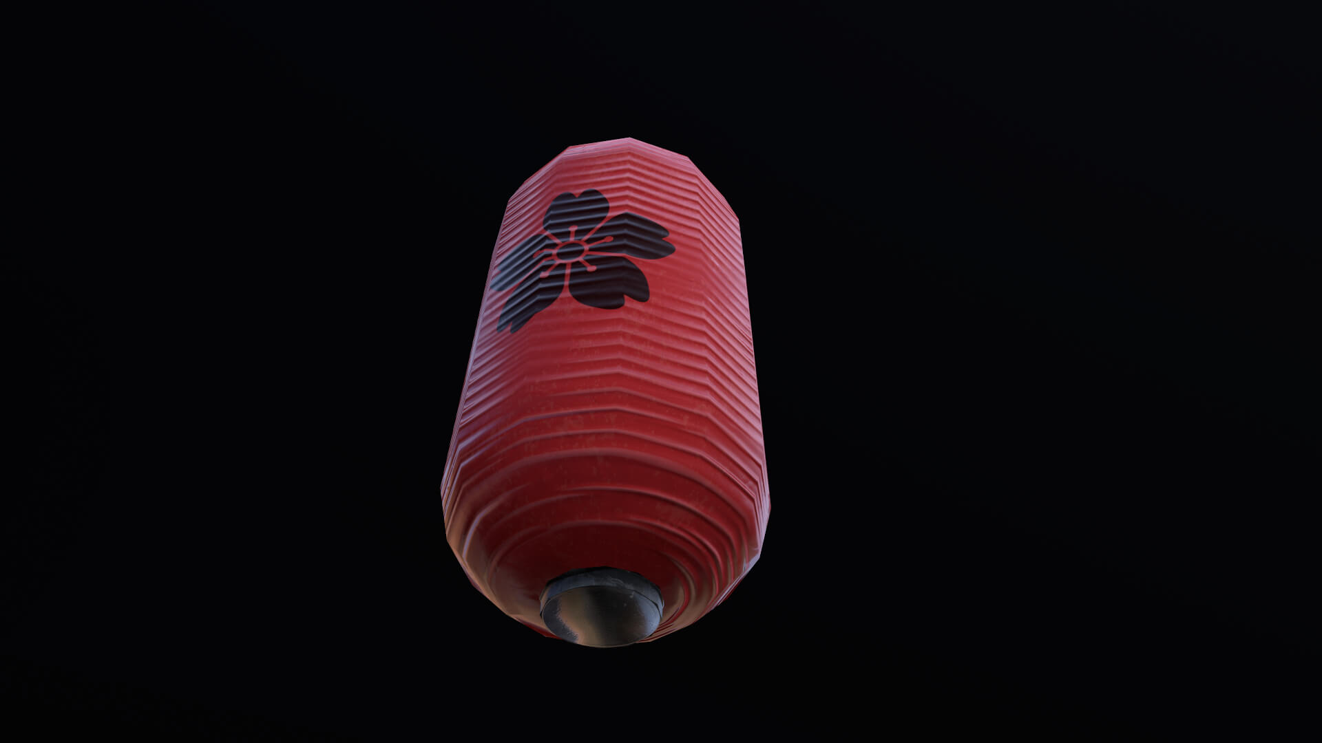 Lantern Paper Hanging 3D Model
