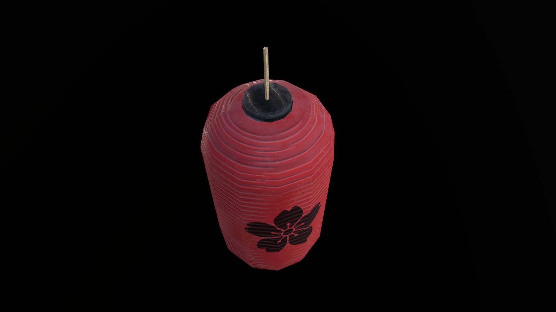 Lantern Paper Hanging 3D Model