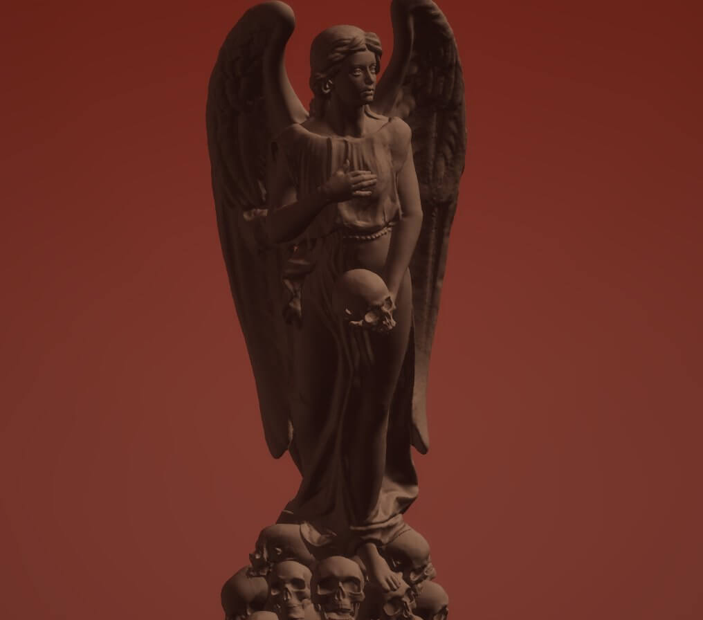 Angel of Death 3D Model