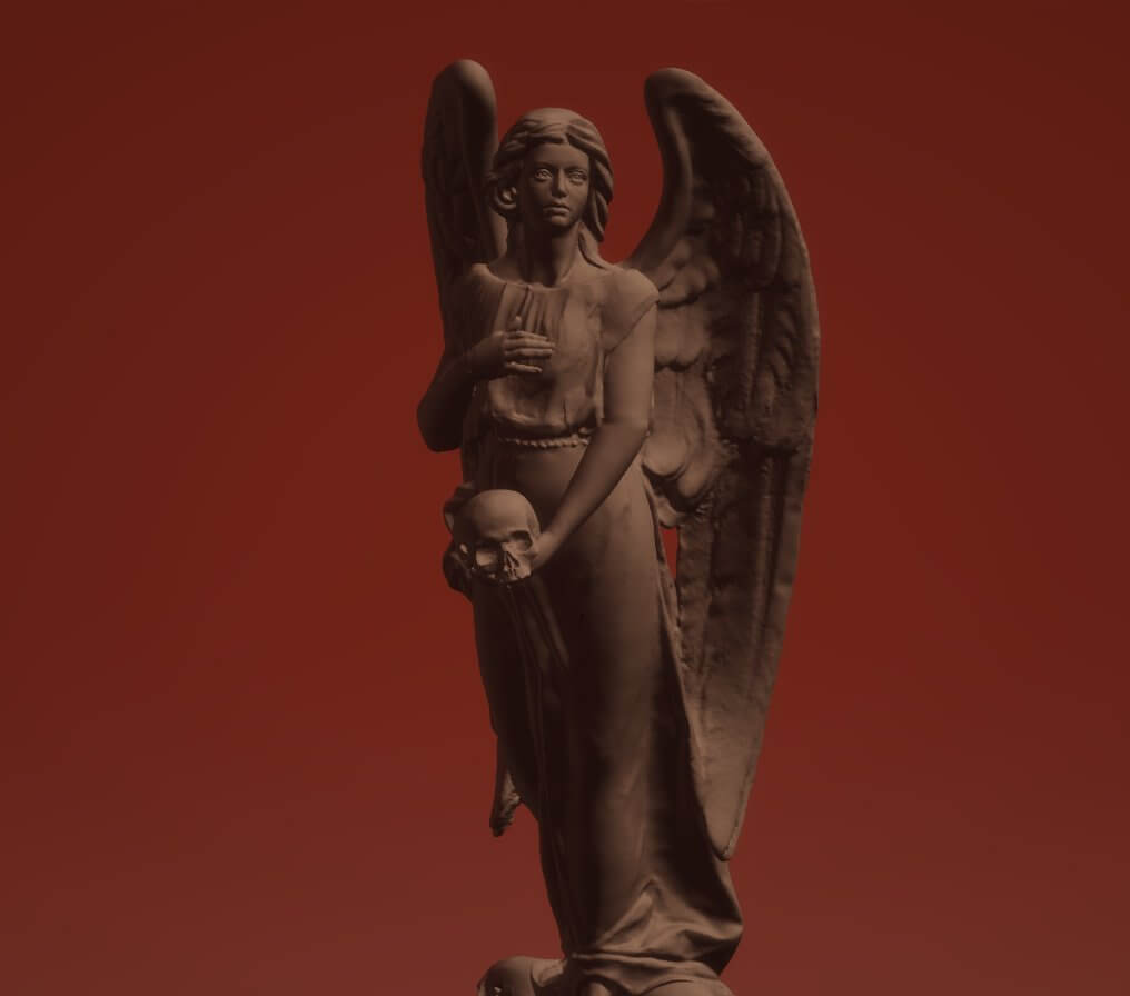 Angel of Death 3D Model