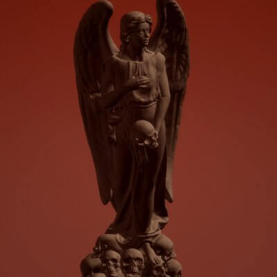 Angel of Death 3D Model