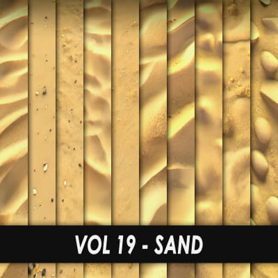 Realistic Textures – Vol 19 – Sand