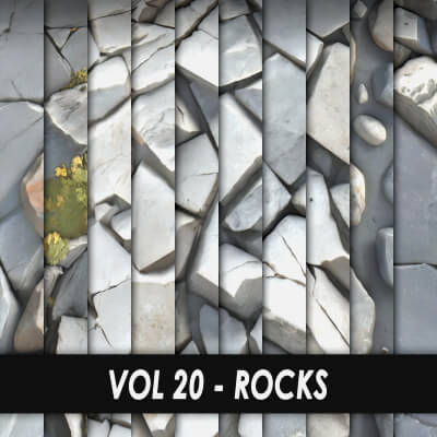 Realistic Textures – Vol 20 – Rocks