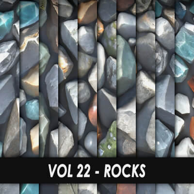 Realistic Textures – Vol 22 – Rocks
