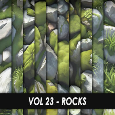 Realistic Textures – Vol 23 – Rocks