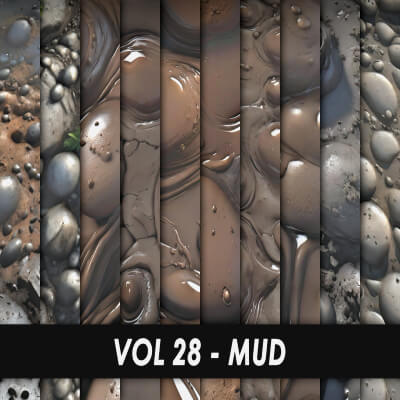 Realistic Textures – Vol 28 – Mud