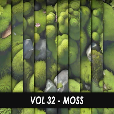 Realistic Textures – Vol 32 – Moss