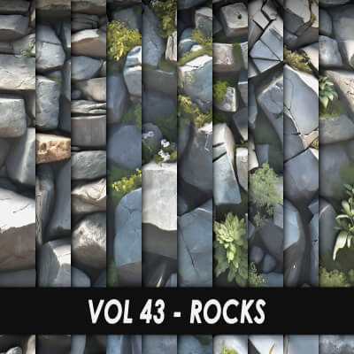 Realistic Textures – Vol 43 – Rocks