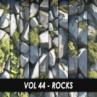 Realistic Textures – Vol 44 – Rocks