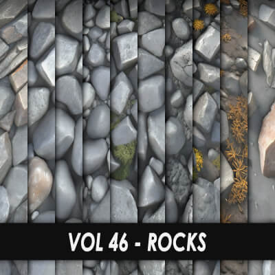 Realistic Textures – Vol 46 – Rocks