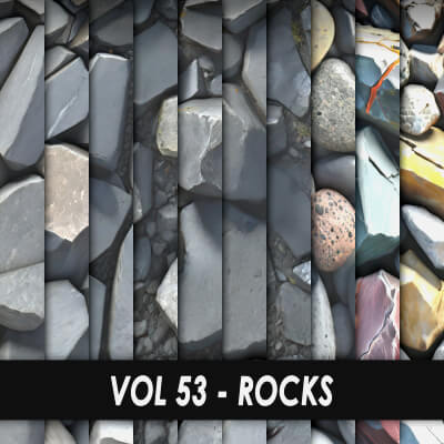 Realistic Textures – Vol 53 – Rocks