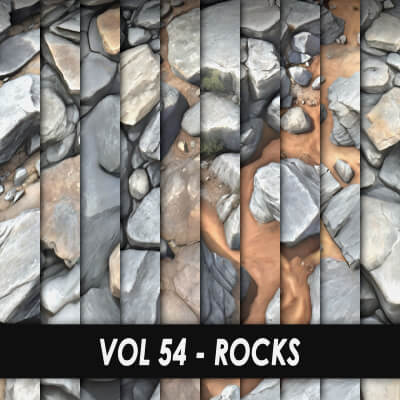 Realistic Textures – Vol 54 – Rocks