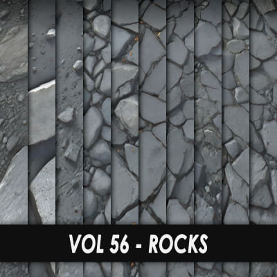 Realistic Textures – Vol 56 – Rocks