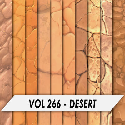 Stylized Textures – Vol 266 – Desert