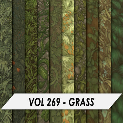 Stylized Textures – Vol 269 – Grass