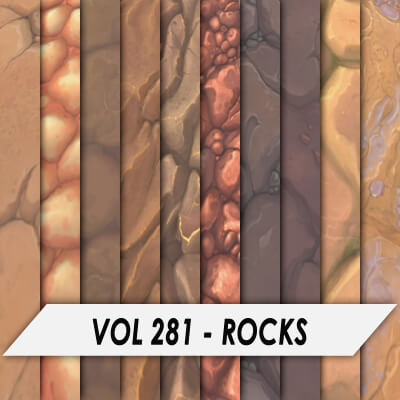 Stylized Textures – Vol 281 – Rocks