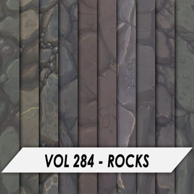 Stylized Textures – Vol 284 – Rocks
