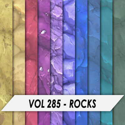Stylized Textures – Vol 285 – Rocks