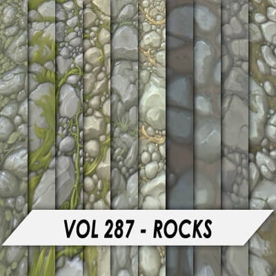 Stylized Textures – Vol 287 – Rocks